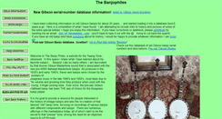 Desktop Screenshot of banjophiles.com